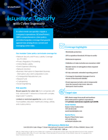 QCyberProtect cyber insurance coverage